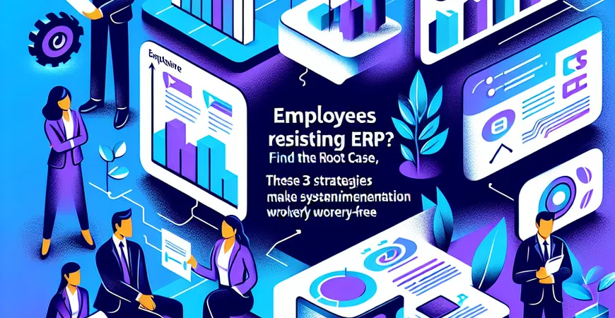 员工抵触 ERP？找准根源，这 3 个策略让系统落地无忧